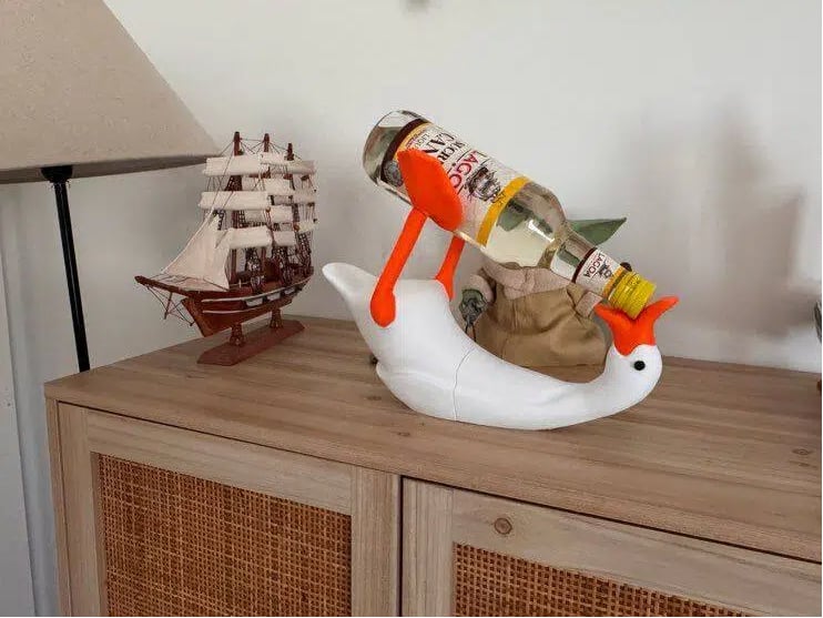 🔥Last Day 50%OFF - 🦢 Funny Goose Wine Bottle Holder🌟