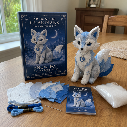 ❄️🧵Arctic Winter Guardians DIY Patchwork Kit