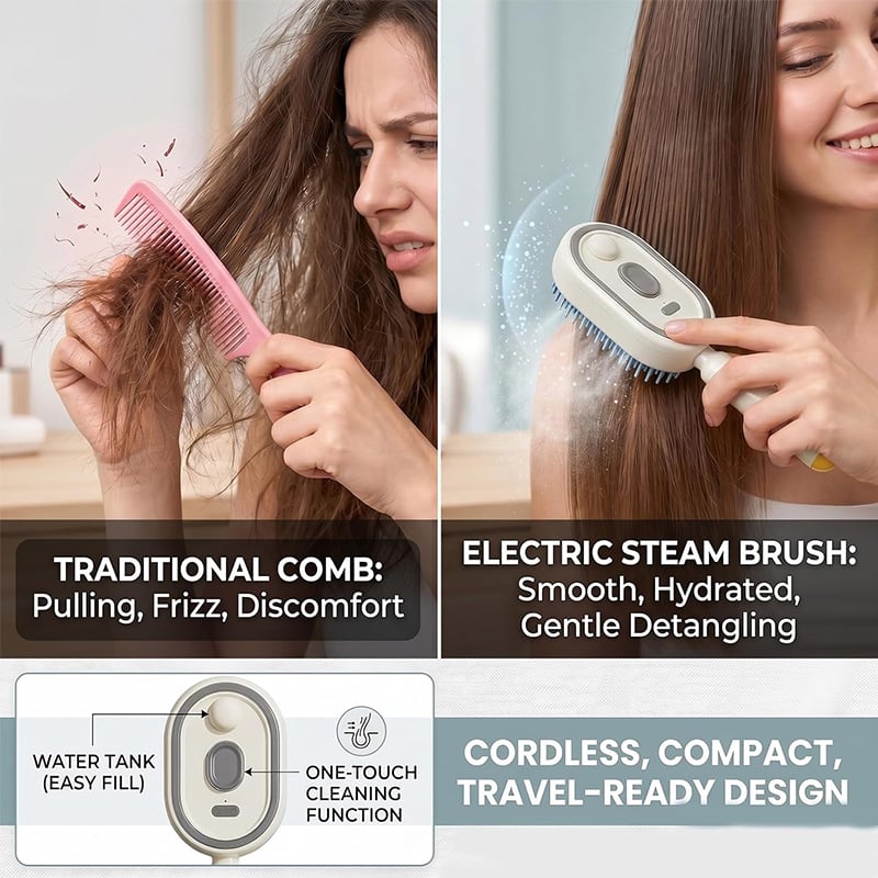 🔥2026 Electric Steaming Massage Hair Care Brush