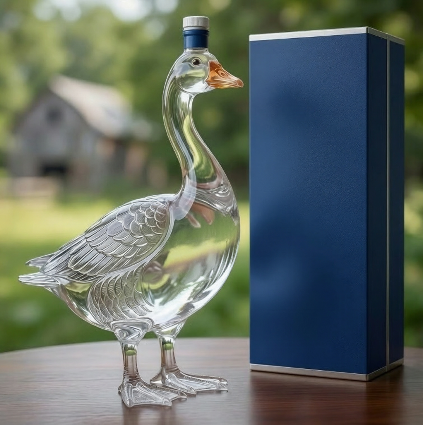 🎁 Last Day Promotion 🔥 Goose Vodka 3D Sculpted  Bottle