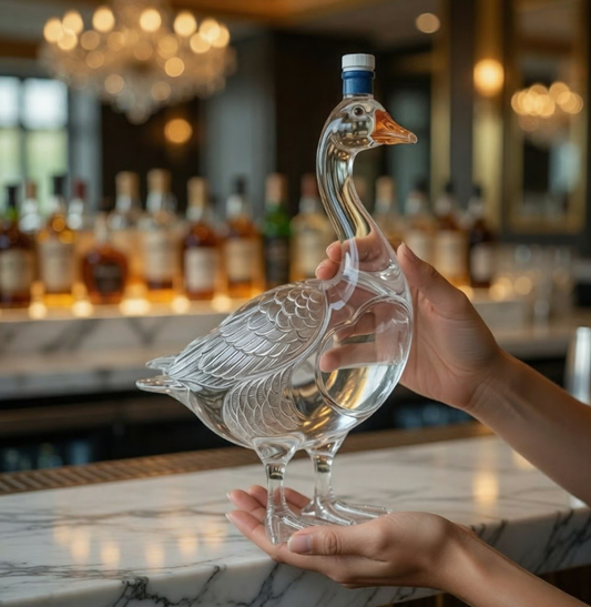 Grey Goose 30th Anniversary 3D Sculpted Vodka Bottle