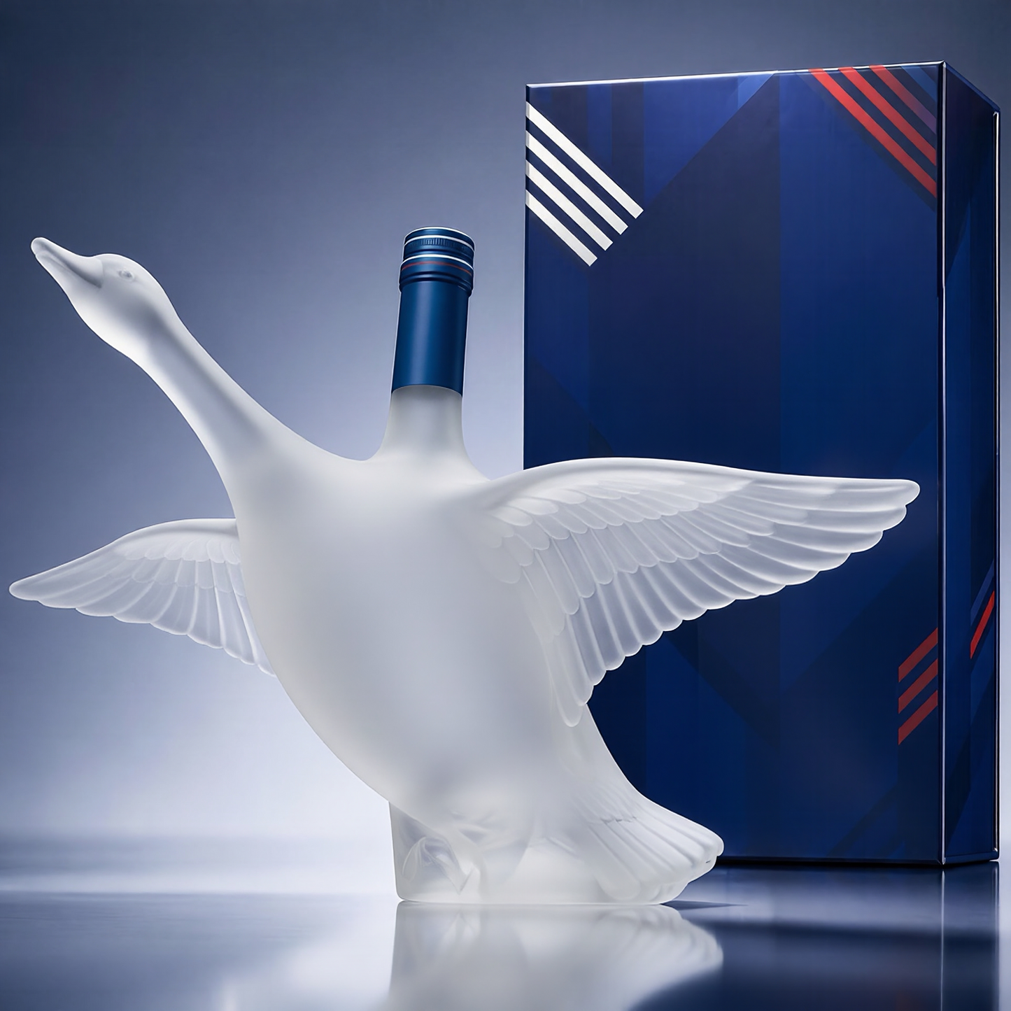 🎁 Last Day Promotion 🔥 Goose Vodka 3D Sculpted  Bottle