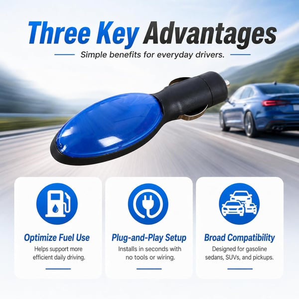 🚗 2026 New Upgrade FuelShark Fuel Sync Device – Automotive Gas Saver for Cars & Trucks, Spill Saver-8CR5