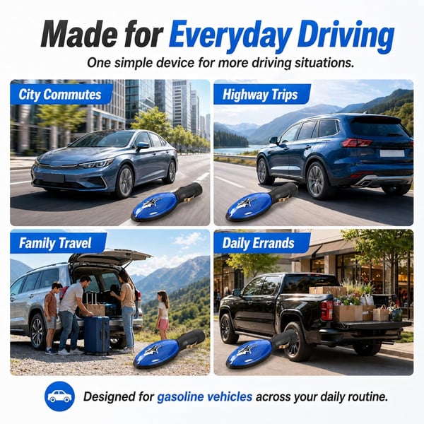🚗 2026 New Upgrade FuelShark Fuel Sync Device – Automotive Gas Saver for Cars & Trucks, Spill Saver-8CR5